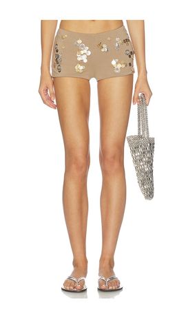 Jaded London Jaded London Coin Trim Hot Pant