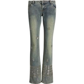 JADED LONDON JADED LONDON Cooper Beaded Wide Leg Jeans