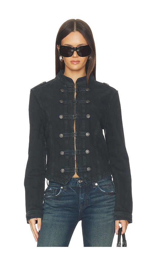 Jaded London - Daytona Zip Off Sleeve Moto Jacket
