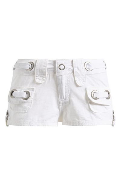 JADED LONDON JADED LONDON Eyelet Cargo Shorts