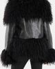 JADED LONDON JADED LONDON Faux Leather & Faux Fur Toggle Coat - 2