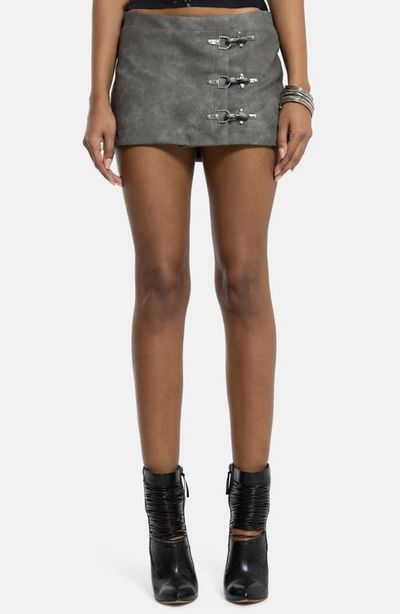 JADED LONDON JADED LONDON Faux Leather Miniskirt