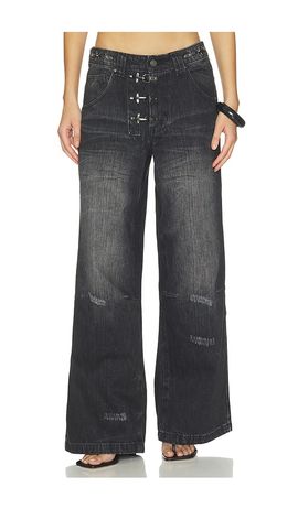 Jaded London Jaded London Fireman Clip Colossus Jeans