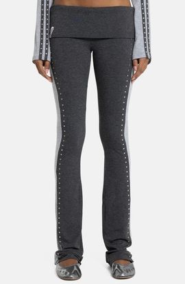 JADED LONDON JADED LONDON Foldover Studded Leggings