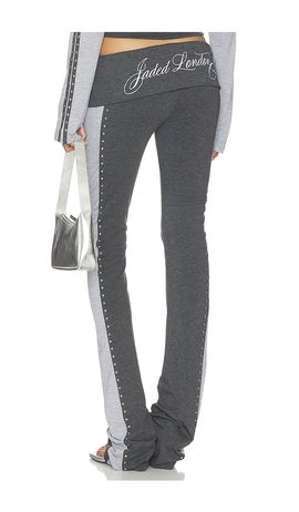 Jaded London Jaded London Foldover Studded Trouser