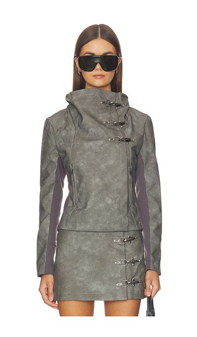 Jaded London Jaded London Funnel Neck Jacket