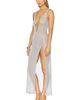 Jaded London Jaded London Lurex Knit Laddered Maxi Dress - 2