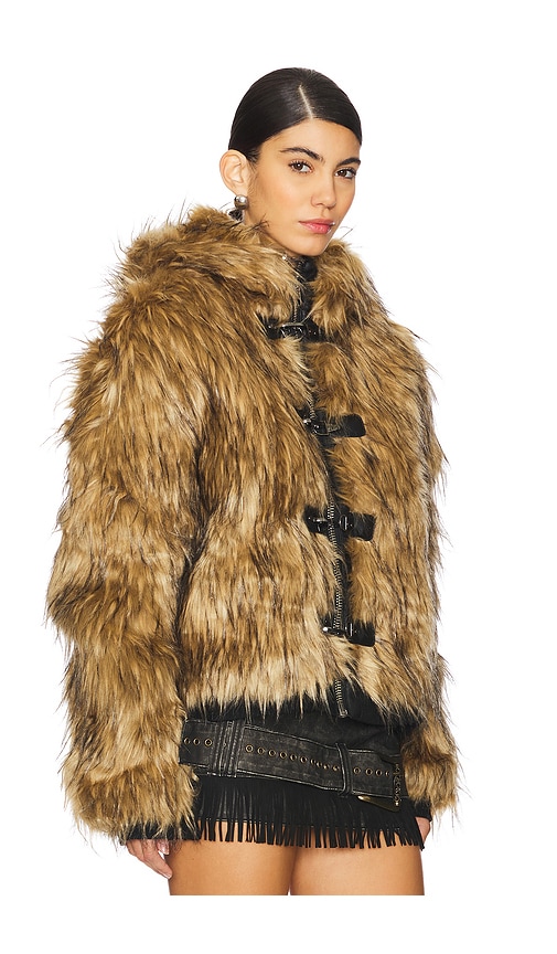 Jaded London - Mendoza Faux Fur Jacket