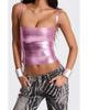 JADED LONDON JADED LONDON Metallic Bandage Bustier Top - 1
