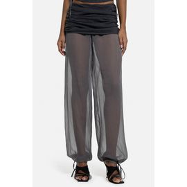 JADED LONDON JADED LONDON Mixed Media Chiffon Joggers