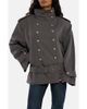 JADED LONDON JADED LONDON Oversized Short Trench Coat - 1