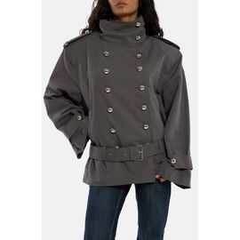 JADED LONDON JADED LONDON Oversized Short Trench Coat