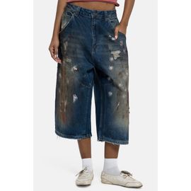 JADED LONDON JADED LONDON Painted Colossus Crop Wide Leg Jeans