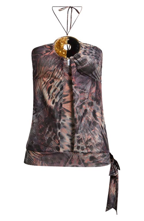 JADED LONDON JADED LONDON Plunge Cutout Halter Top