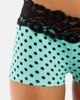 JADED LONDON JADED LONDON Polka Dot Lace Mini Shorts - 4