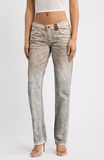 JADED LONDON JADED LONDON Rider Low Rise Wide Leg Jeans