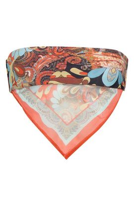 JADED LONDON JADED LONDON Scarf Print Bikini Top