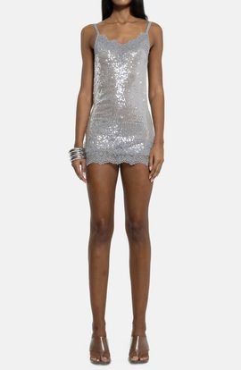 JADED LONDON JADED LONDON Sequin Backless Minidress