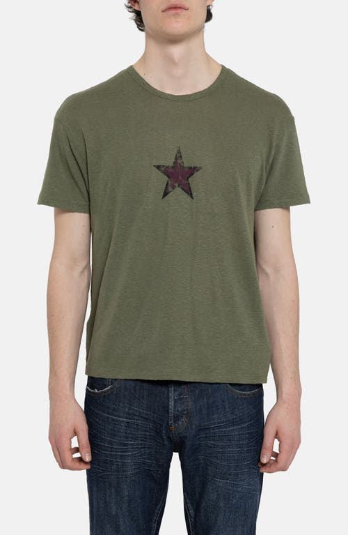 JADED LONDON JADED LONDON Star Faded Sun Cotton Graphic T-Shirt