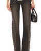 Jaded London Jaded London Studded Low Rise Jeans - 1