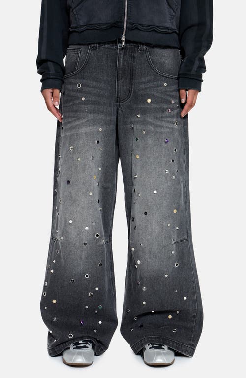 JADED LONDON JADED LONDON Trixa Jewel Studded Colossus Jeans