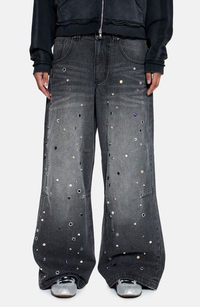 JADED LONDON JADED LONDON Trixa Jewel Studded Colossus Jeans