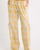 JADED LONDON JADED LONDON Vellora Low Rise Check Trousers - 1