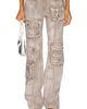 Jaded London Jaded London Washed Cargo Pant - 1