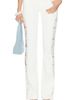 Jaded London Jaded London White Cooper Jeans With Lace Applique - 2