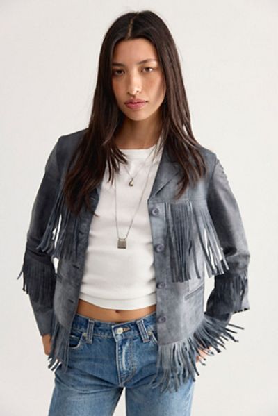 JAKETT JAKETT Annie Distressed Leather Jacket