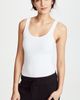 James Perse James Perse Brushed Jersey Long Tank White 3 - 2