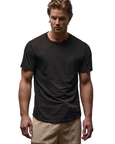James Perse James Perse Clear Jersey Crewneck Tee