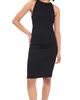 James Perse James Perse Ruched Tank Mini Dress Black - 1