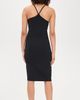 James Perse James Perse Ruched Tank Mini Dress Black - 3