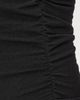 James Perse James Perse Ruched Tank Mini Dress Black - 6