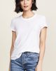 James Perse James Perse Sheer Slub Crew Neck Tee White 3 - 2