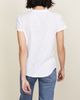 James Perse James Perse Sheer Slub Crew Neck Tee White 3 - 3