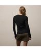 James Perse James Perse Sheer Slub Long Sleeve Crew Tee - 2