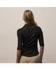 James Perse James Perse Sheer Slub Side Panel Shirt - 2