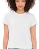 James Perse James Perse Slub Jersey Shrunken Tee White - 1