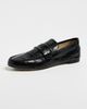 Jamie Haller Jamie Haller Croc Penny Loafers Black Croc - 2