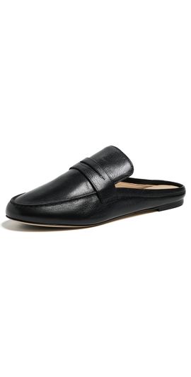 Jamie Haller Jamie Haller Penny Loafer Mules Black