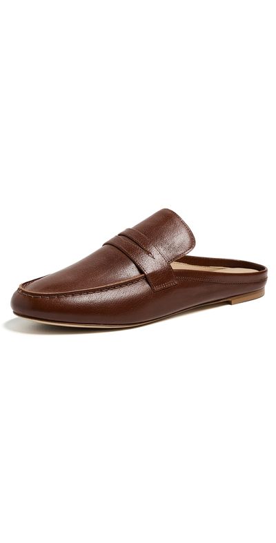 Jamie Haller Jamie Haller Penny Loafer Mules Cuoio