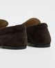 Jamie Haller Jamie Haller Suede Penny Loafers Deep Espresso - 4