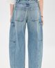 Jamie Haller Jamie Haller The Crop Painter Jeans Worn Indigo - 3