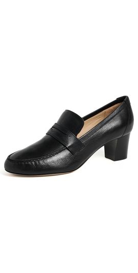 Jamie Haller Jamie Haller The Heeled Penny Loafers Black