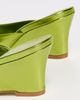 Jamie Haller Jamie Haller The Kit Slides Lime Metallic - 4