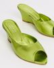 Jamie Haller Jamie Haller The Kit Slides Lime Metallic - 5