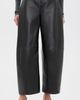 Jamie Haller Jamie Haller The Lambskin Leather Sculpted Baggy Pants Black - 2