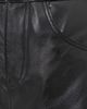 Jamie Haller Jamie Haller The Lambskin Leather Sculpted Baggy Pants Black - 6